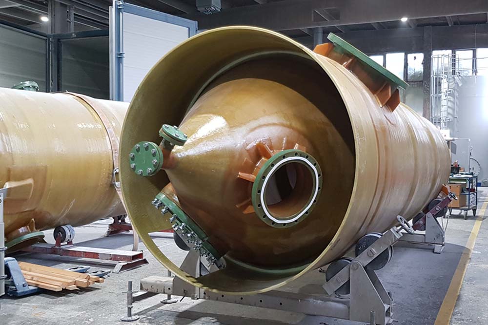 Individuelle Lösungen für Apparate Apparate aus GFK - Ihre Lösung